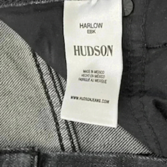 Hudson Harlow Ultra High Rise Cigarette Ankles Jeans Women’s Sz 25‎ NWT - Picture 8 of 12